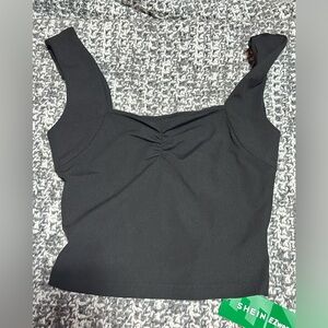 Shein black tank top